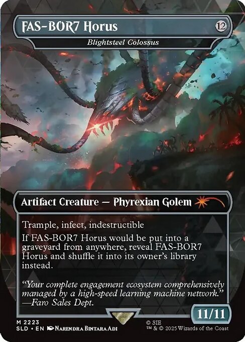 Blightsteel Colossus - Secret Lair Drop - 2223