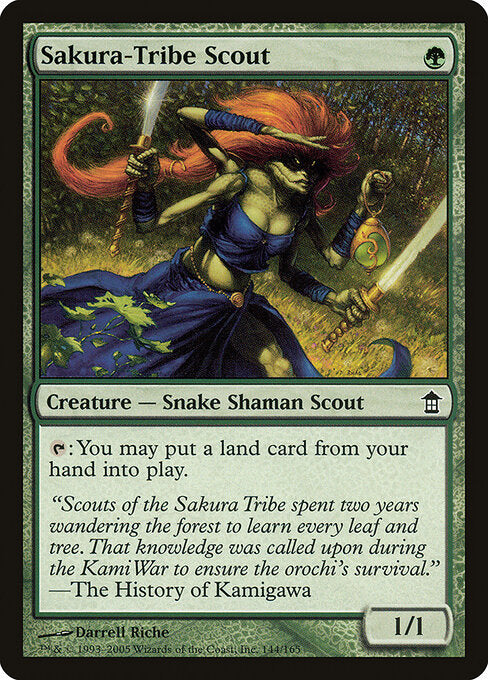 Sakura-Tribe Scout - Saviors of Kamigawa - 144