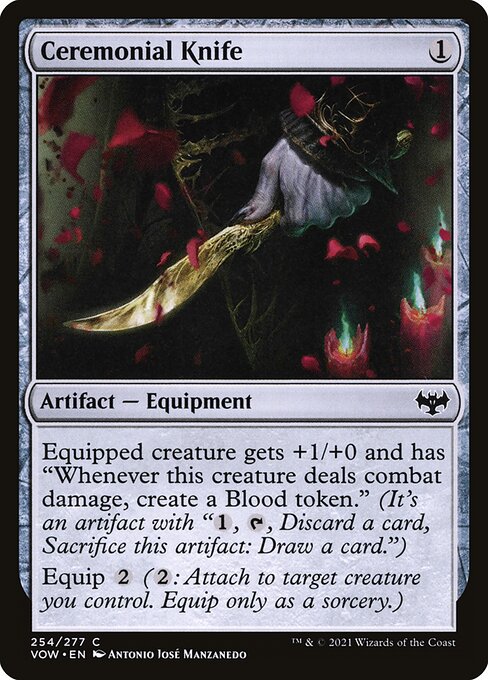 Ceremonial Knife - Innistrad: Crimson Vow - 254