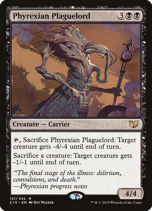 Phyrexian Plaguelord - Commander 2015 - 131