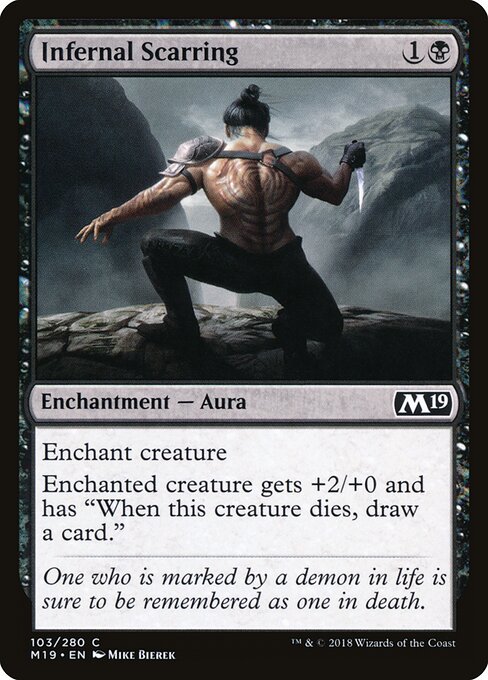 Infernal Scarring - Core Set 2019 - 103