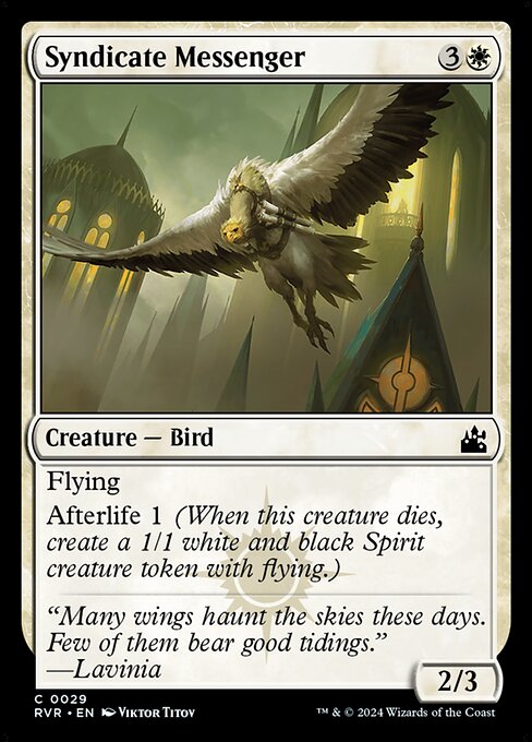 Syndicate Messenger - Ravnica Remastered - 29