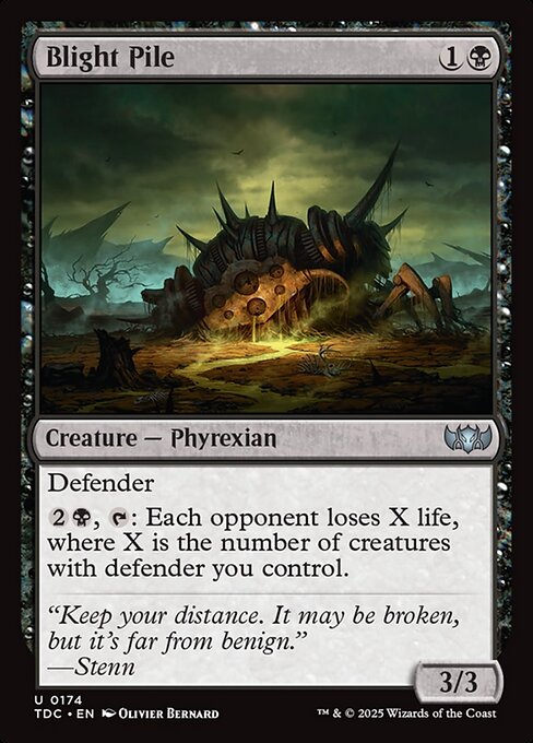 Blight Pile - Tarkir: Dragonstorm Commander - 174