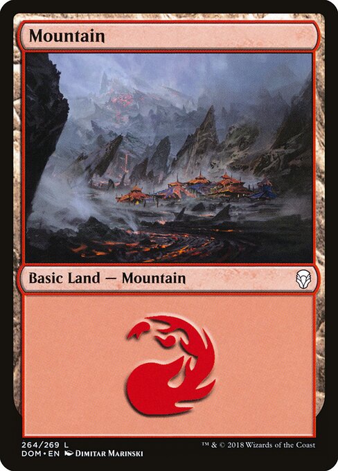 Mountain - Dominaria - 264