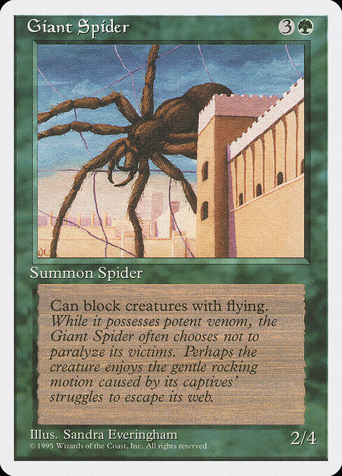 Giant Spider - Fourth Edition - 249