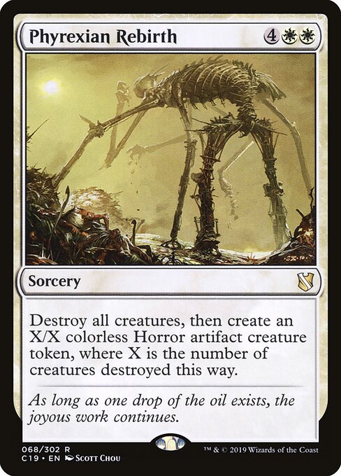 Phyrexian Rebirth - Commander 2019 - 68