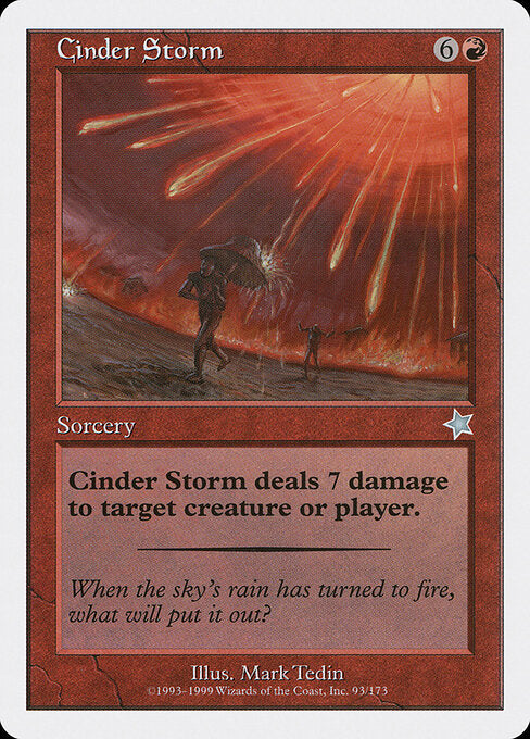 Cinder Storm - Starter 1999 - 93