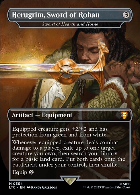 Sword of Hearth and Home - Tales of Middle-earth Commander - 354