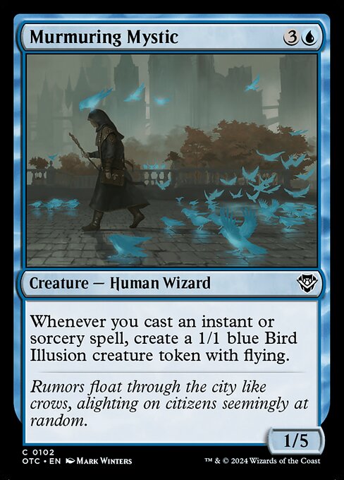 Murmuring Mystic - Outlaws of Thunder Junction Commander - 102