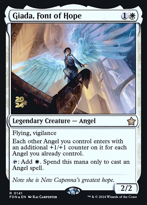 Giada, Font of Hope - Foundations Promos - 141s
