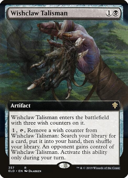 Wishclaw Talisman - Throne of Eldraine - 357