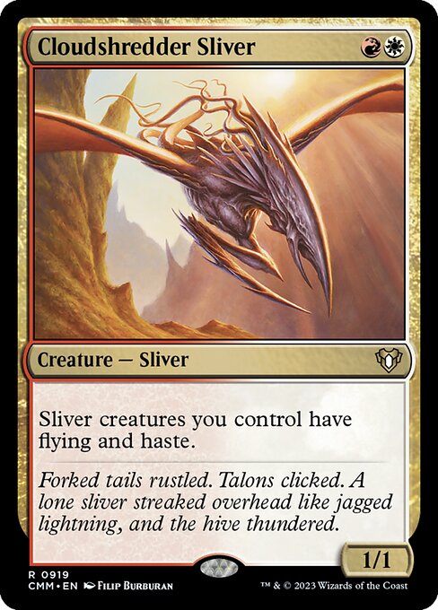 Cloudshredder Sliver - Commander Masters - 919