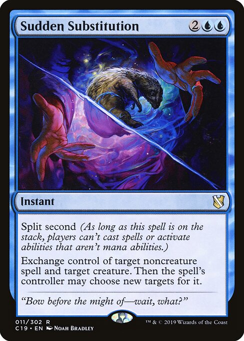 Sudden Substitution - Commander 2019 - 11