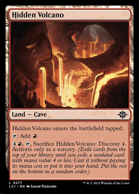 Hidden Volcano - The Lost Caverns of Ixalan - 277