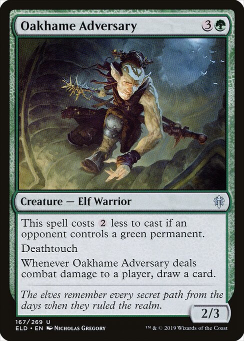 Oakhame Adversary - Throne of Eldraine - 167