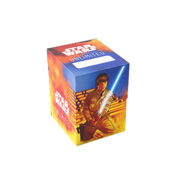 Deck Box: Star Wars Unlimited - Soft Crate - Luke/Vader