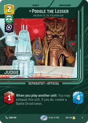 Star Wars Unlimited - FOIL Twlight Falls Judge Kit (Judges Only)