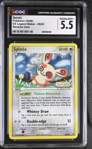 Spinda Reverse Holo- CGC 5.5
