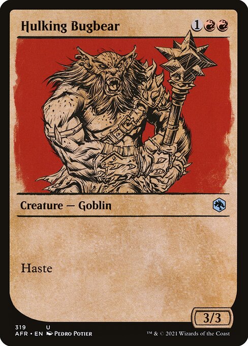 Hulking Bugbear - Adventures in the Forgotten Realms - 319