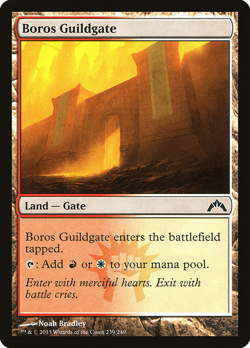 Boros Guildgate - Gatecrash - 239