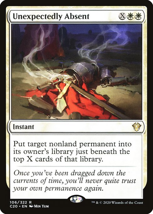 Unexpectedly Absent - Commander 2020 - 106