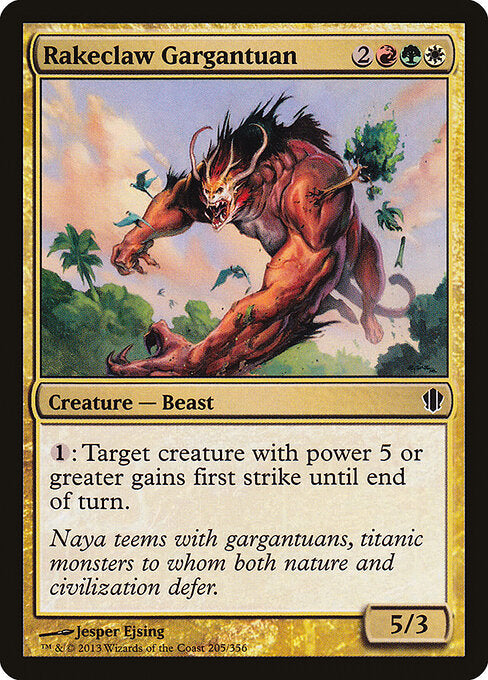 Rakeclaw Gargantuan - Commander 2013 - 205