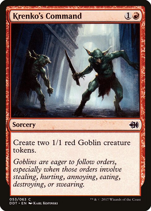 Krenko's Command - Duel Decks: Merfolk vs. Goblins - 53