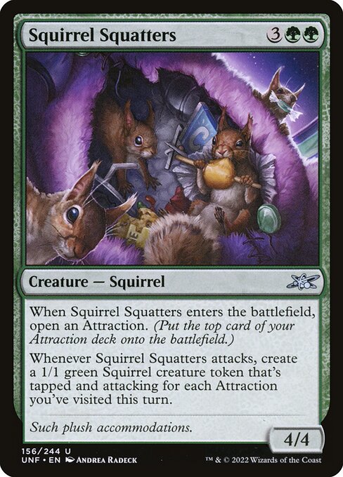 Squirrel Squatters - Unfinity - 156