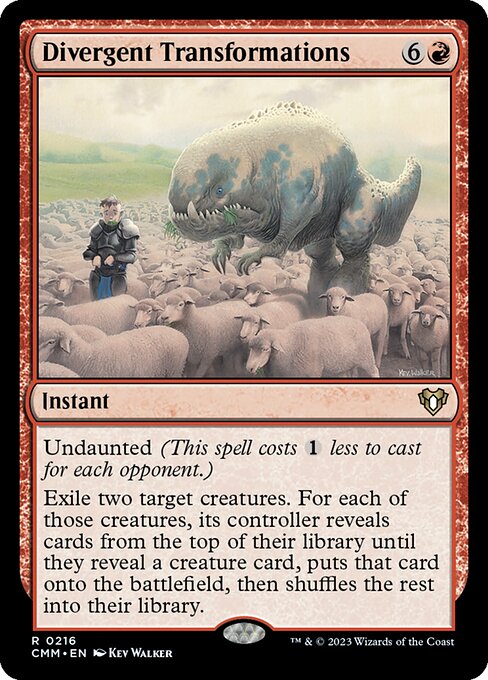 Divergent Transformations - Commander Masters - 216