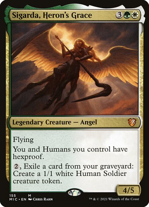 Sigarda, Heron's Grace - Midnight Hunt Commander - 155