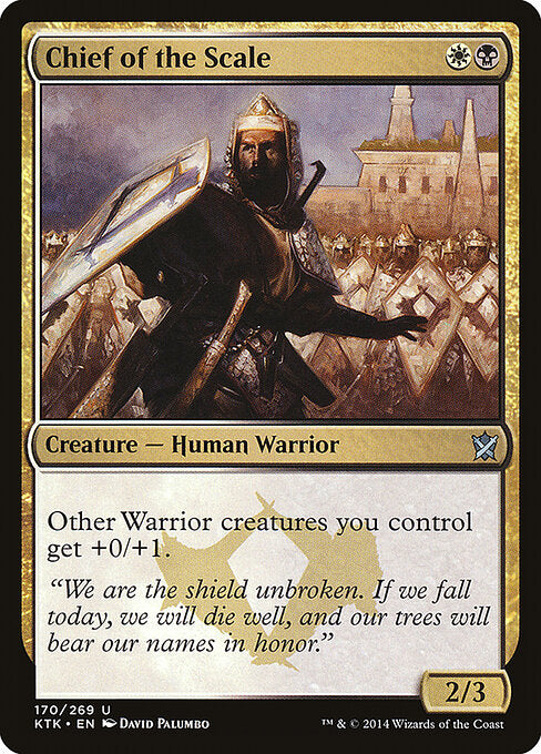 Chief of the Scale - Khans of Tarkir - 170