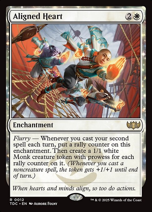 Aligned Heart - Tarkir: Dragonstorm Commander - 12