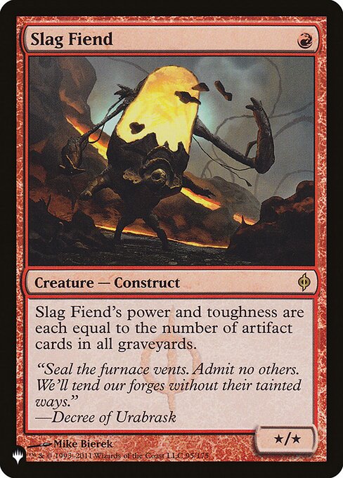 Slag Fiend - The List - NPH-95