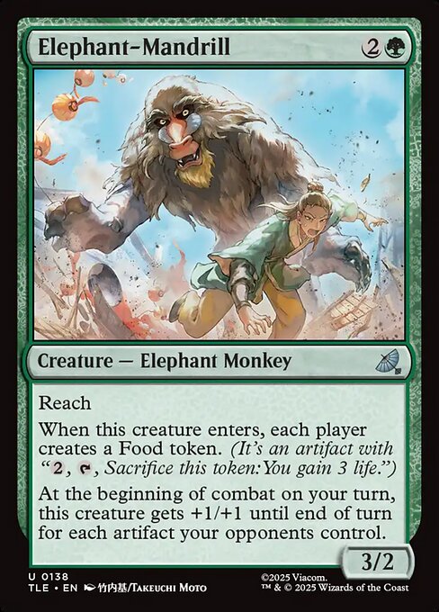Elephant-Mandrill - Avatar: The Last Airbender Eternal - 138