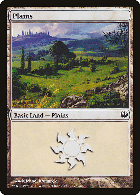Plains - Duel Decks: Knights vs. Dragons - 42