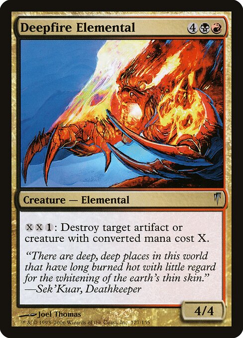 Deepfire Elemental - Coldsnap - 127