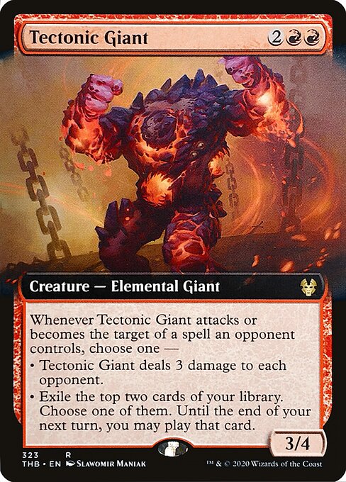 Tectonic Giant - Theros Beyond Death - 323