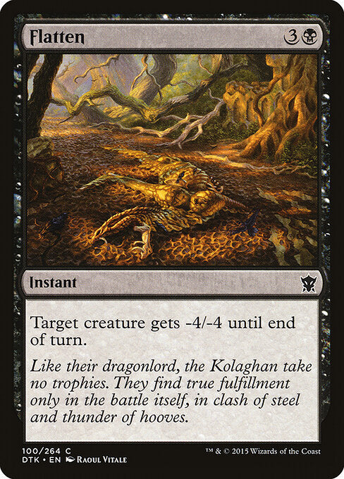 Flatten - Dragons of Tarkir - 100