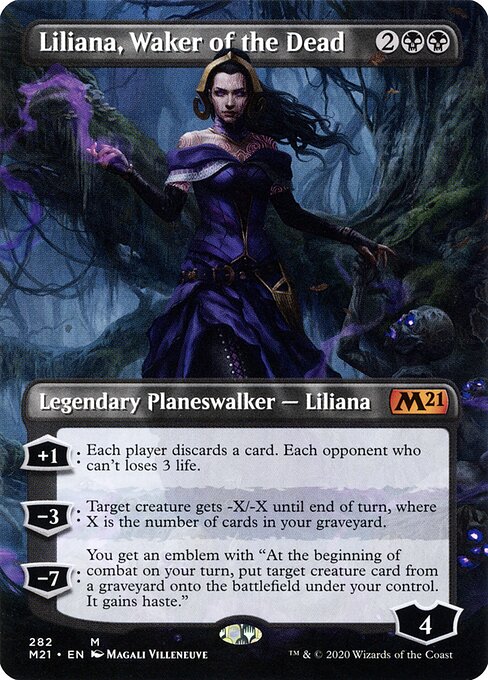 Liliana, Waker of the Dead - Core Set 2021 - 282