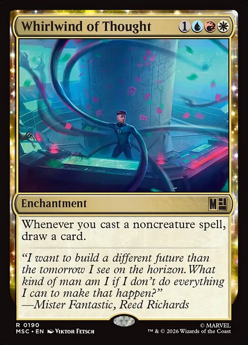 Whirlwind of Thought - Marvel Super Heroes Commander - 190