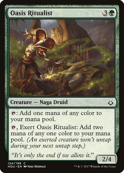 Oasis Ritualist - Hour of Devastation - 124