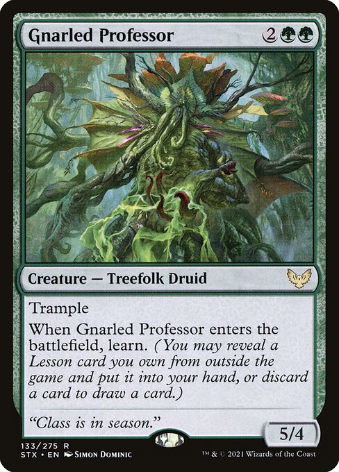 Gnarled Professor - Strixhaven: School of Mages - 133