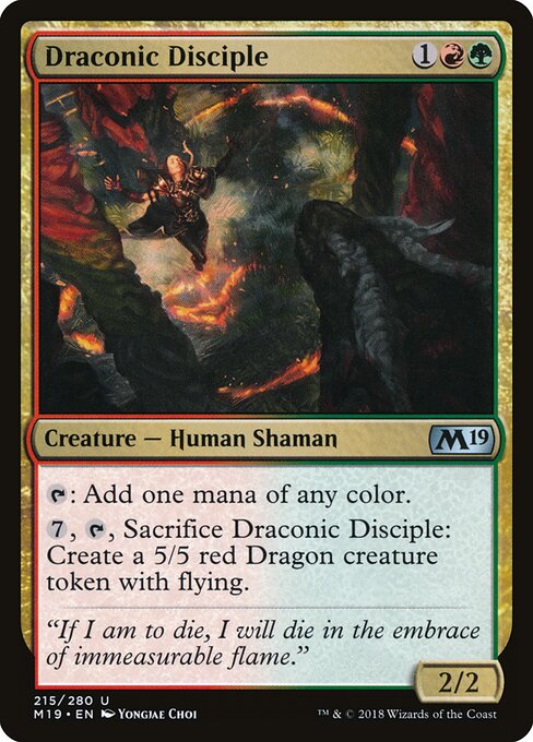 Draconic Disciple - Core Set 2019 - 215