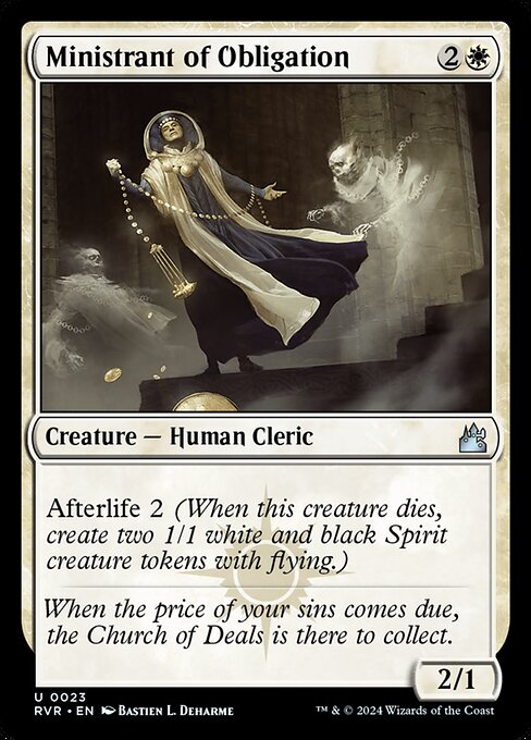 Ministrant of Obligation - Ravnica Remastered - 23