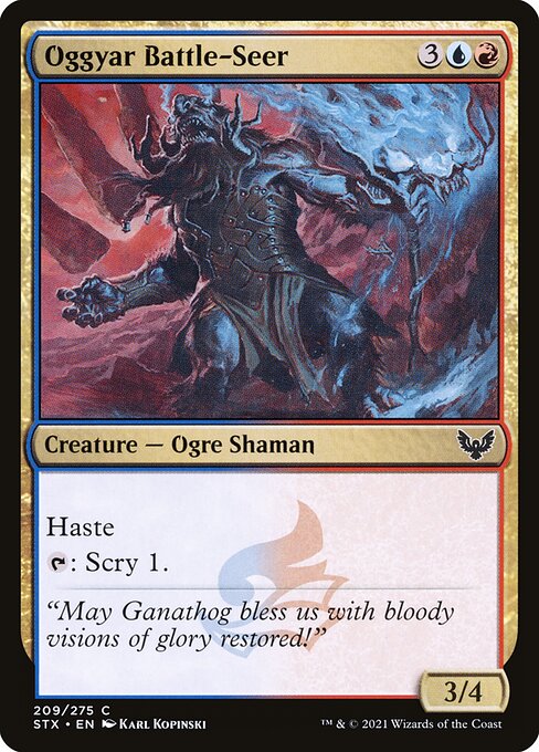 Oggyar Battle-Seer - Strixhaven: School of Mages - 209