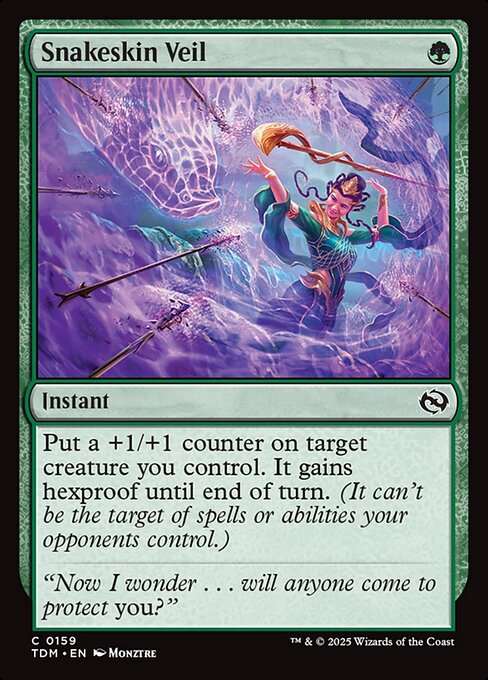 Snakeskin Veil - Tarkir: Dragonstorm - 159