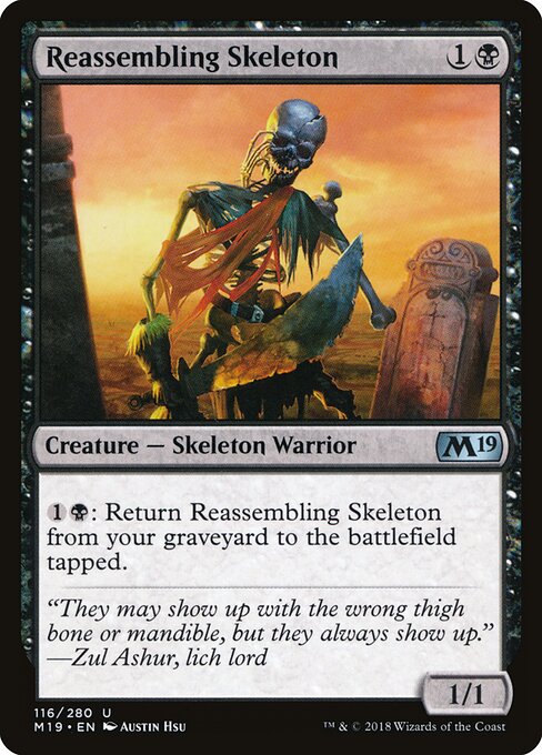 Reassembling Skeleton - Core Set 2019 - 116