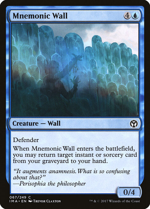 Mnemonic Wall - Iconic Masters - 67