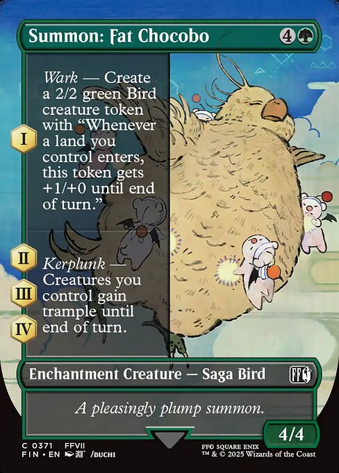 Summon: Fat Chocobo - Final Fantasy - 371