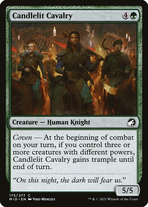 Candlelit Cavalry - Innistrad: Midnight Hunt - 175